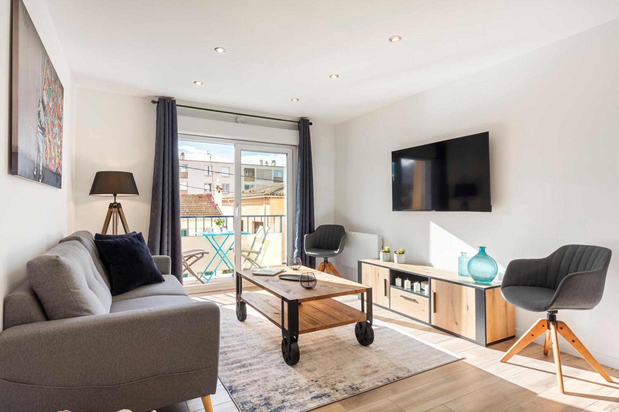 Private Apartment - Family - Palais Des Festival - Parking - Cannes Bagian luar foto