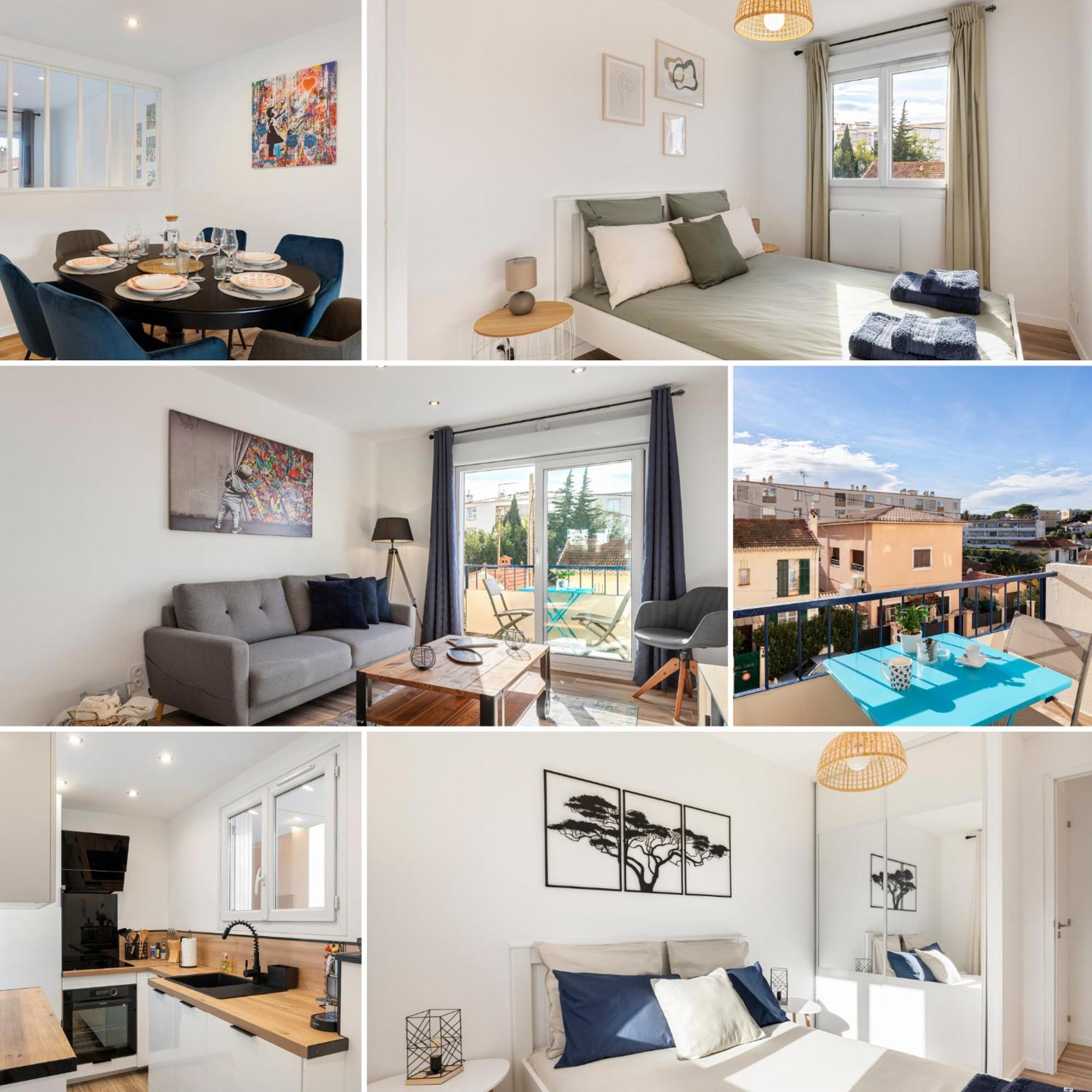Private Apartment - Family - Palais Des Festival - Parking - Cannes Bagian luar foto